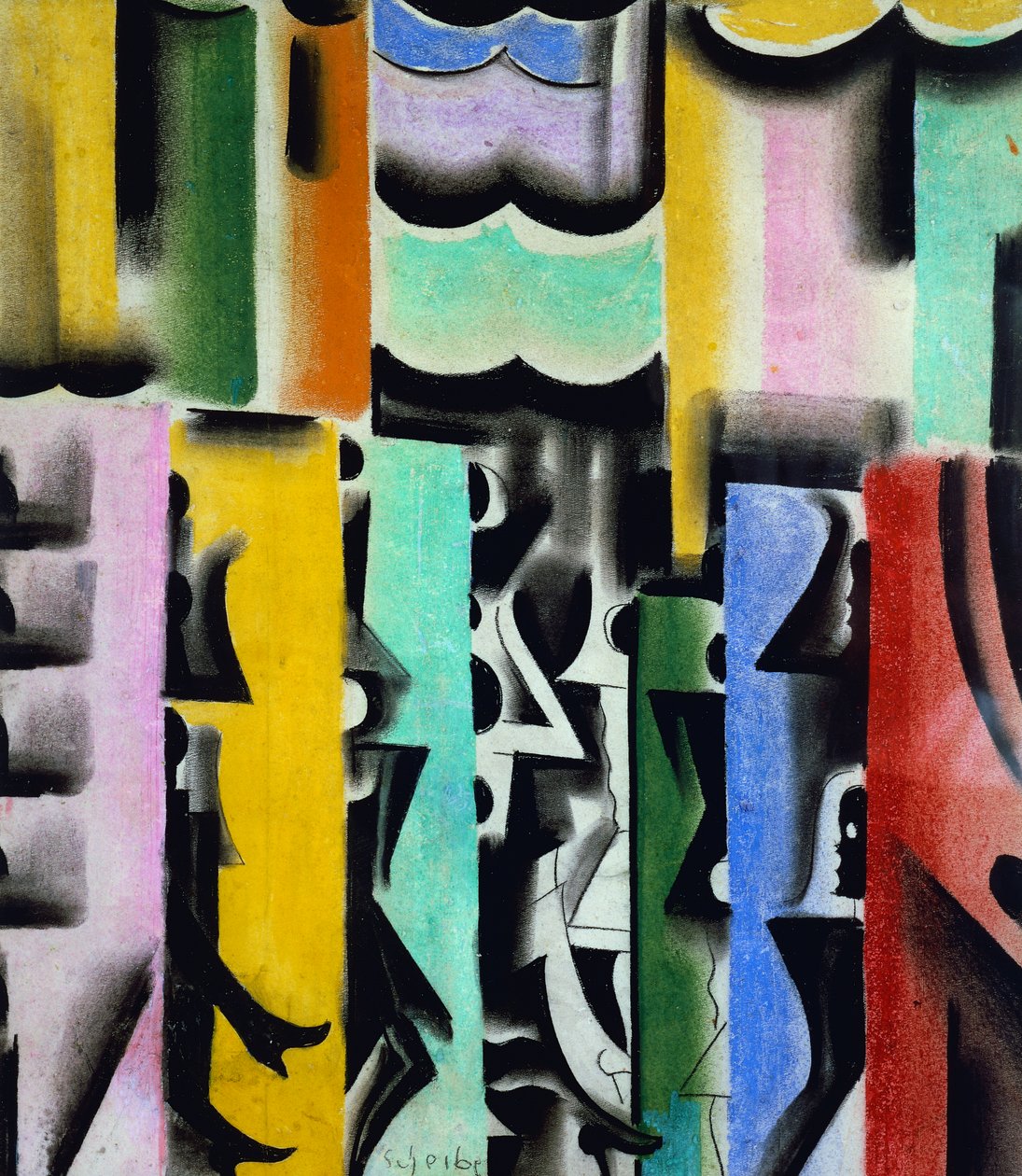 Night club, vers 1925 - Hugo Scheiber