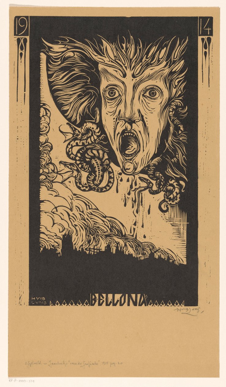 Bellone - Huib Luns (signed by artist)