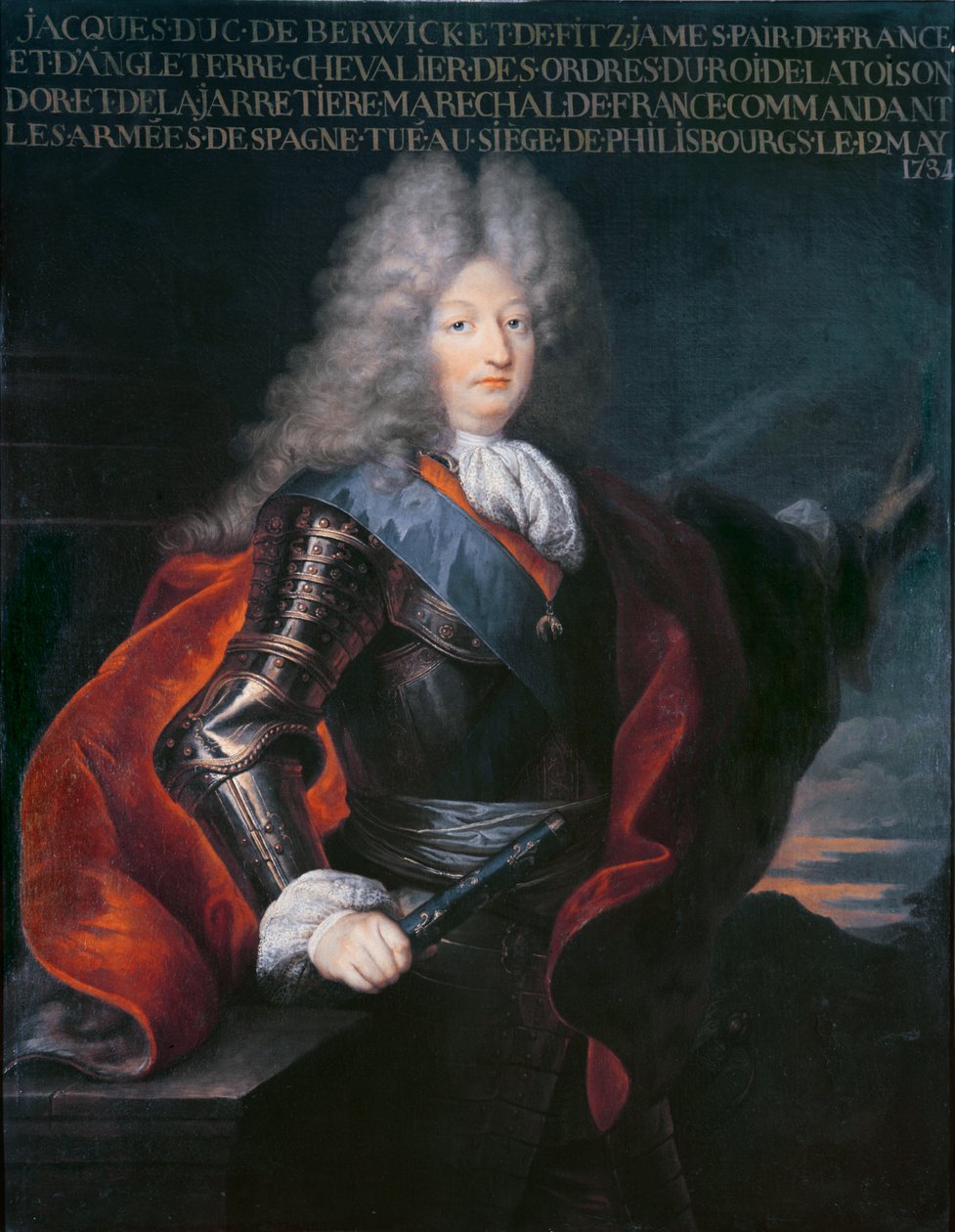 James Stuart Fitzjames (1670-1734) 1er duc de Berwick - Hyacinthe Francois Rigaud