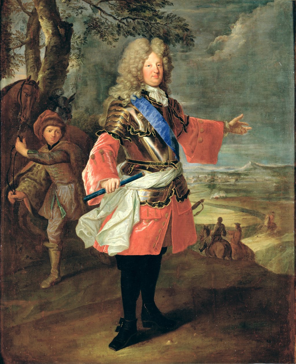 Louis de France (1661-1711) Le Grand Dauphin, 1697 - Hyacinthe Francois Rigaud