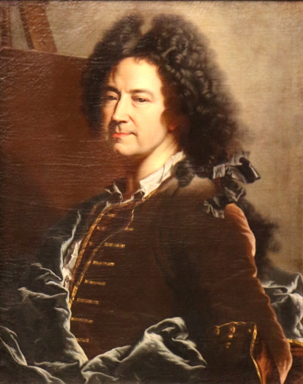 Autoportrait. - Hyacinthe Rigaud