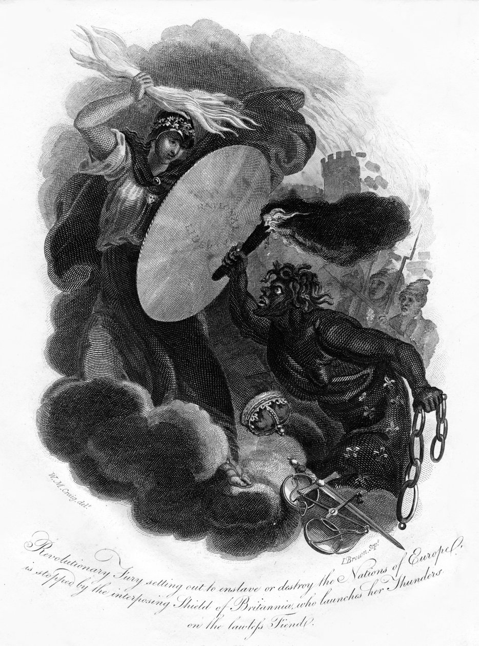 Fureur révolutionnaire et Britannia - I. Brown