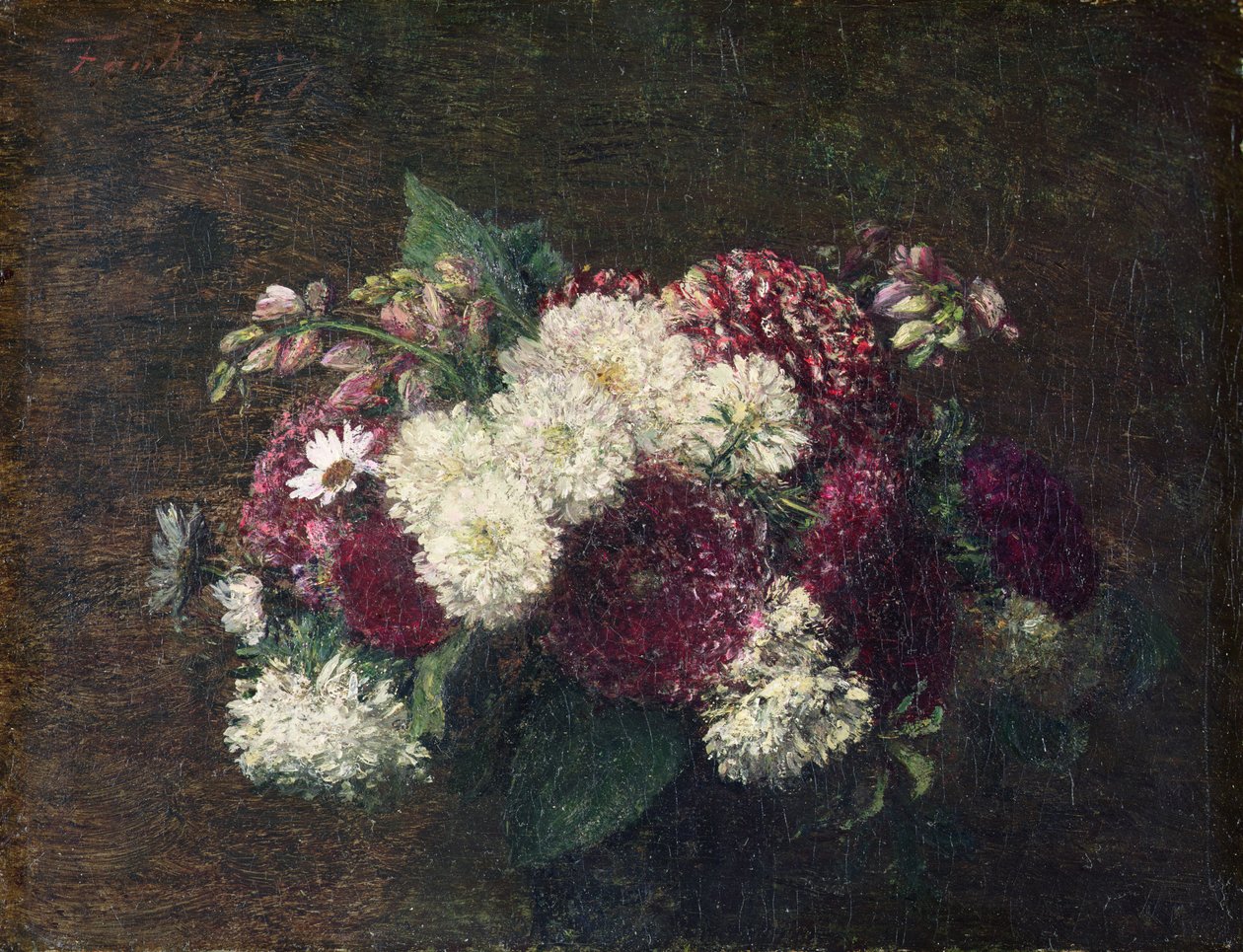 Bouquet rond - Ignace Henri Jean Fantin Latour