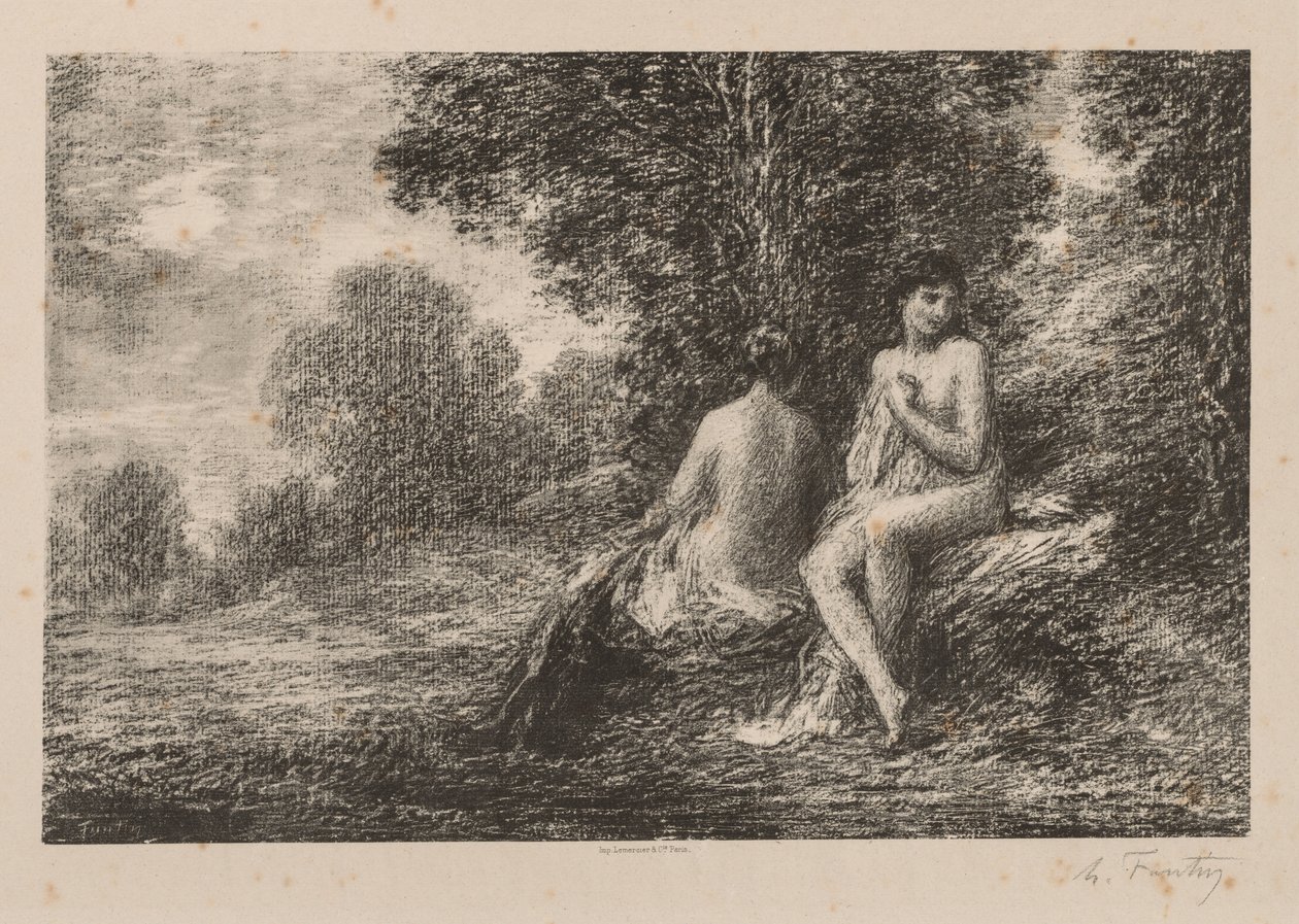 Baigneurs, 1881 - Ignace Henri Jean Fantin Latour