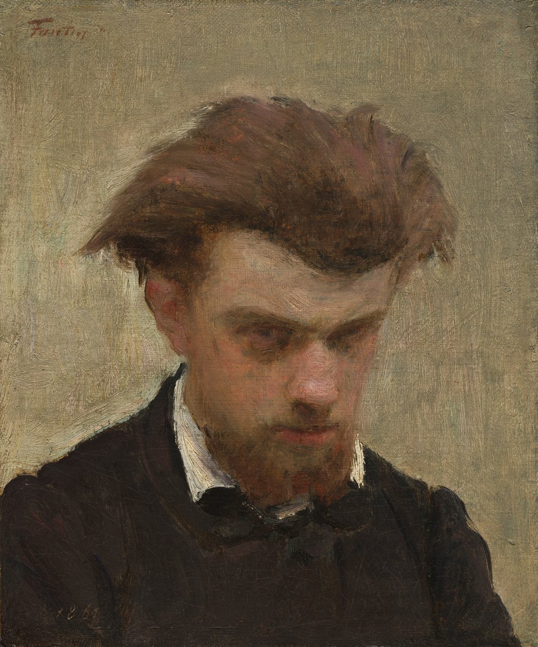 Autoportrait - Ignace Henri Jean Fantin Latour
