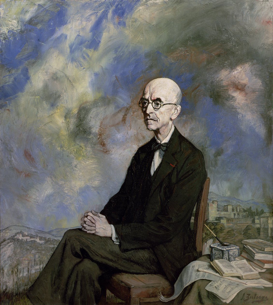 Portrait de Manuel de Falla - Ignacio Zuloaga y Zabaleta