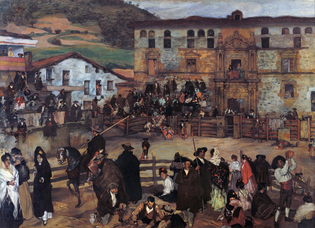 Corrida à Eibar - Ignacio Zuloaga y Zabaleta