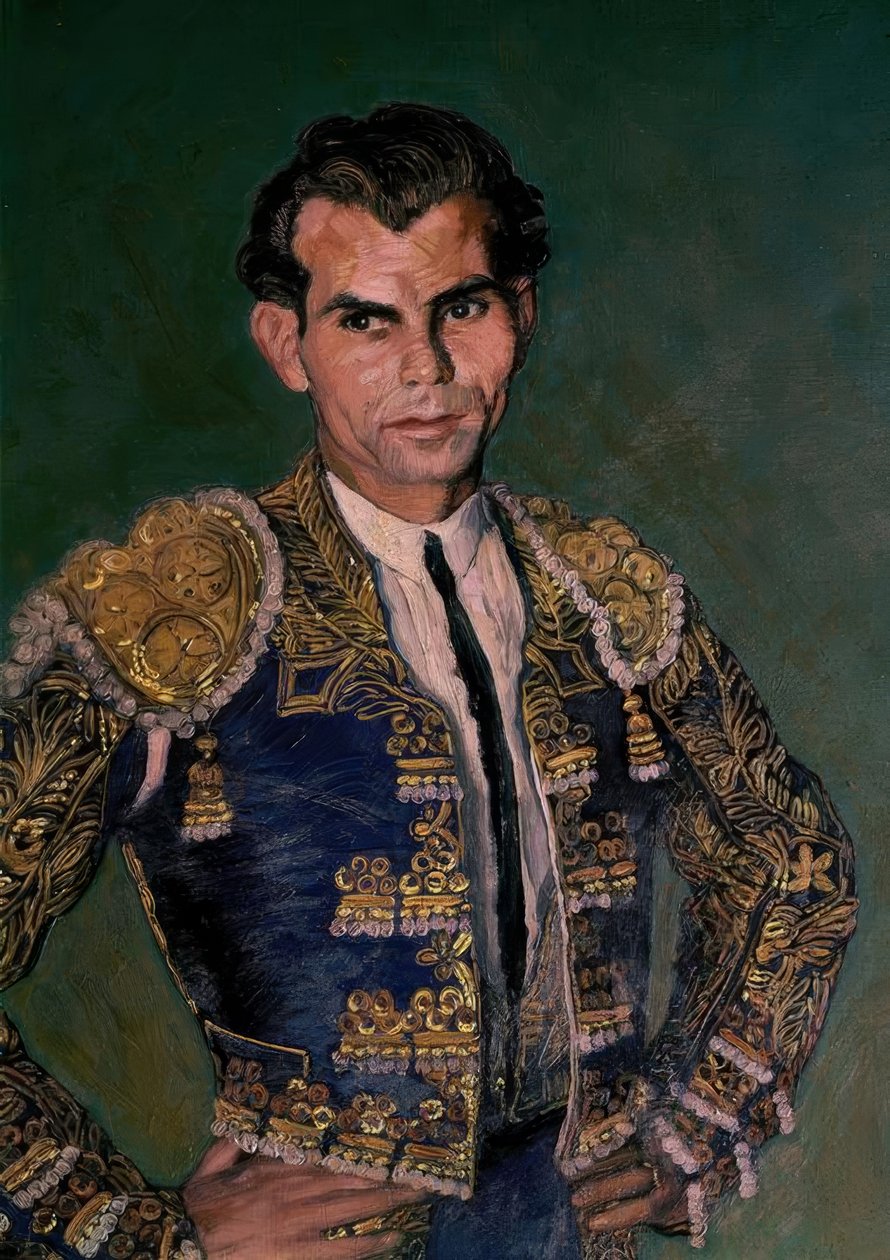 Domingo Ortega (détail) - Ignacio Zuloaga y Zabaleta