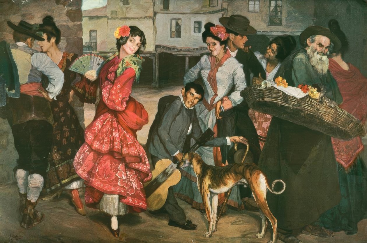 La Rue du Vice - Ignacio Zuloaga y Zabaleta