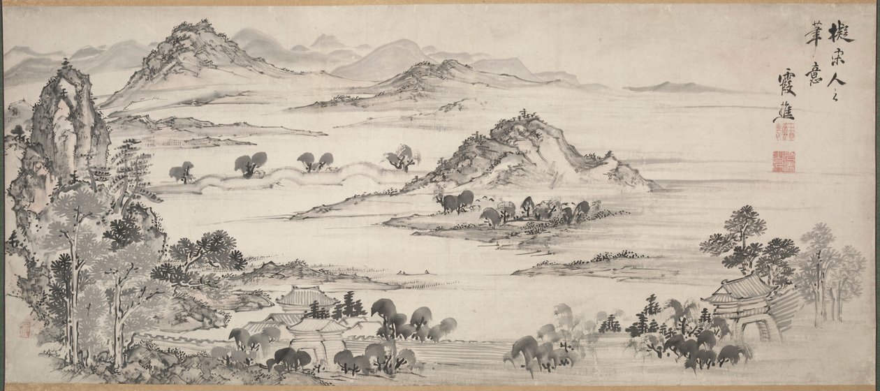 Vue du lac de l