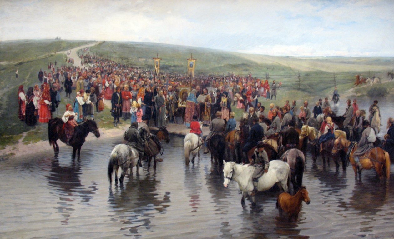 Jour de la résurrection dans le nord - Illarion Mikhailovich Pryanishnikov