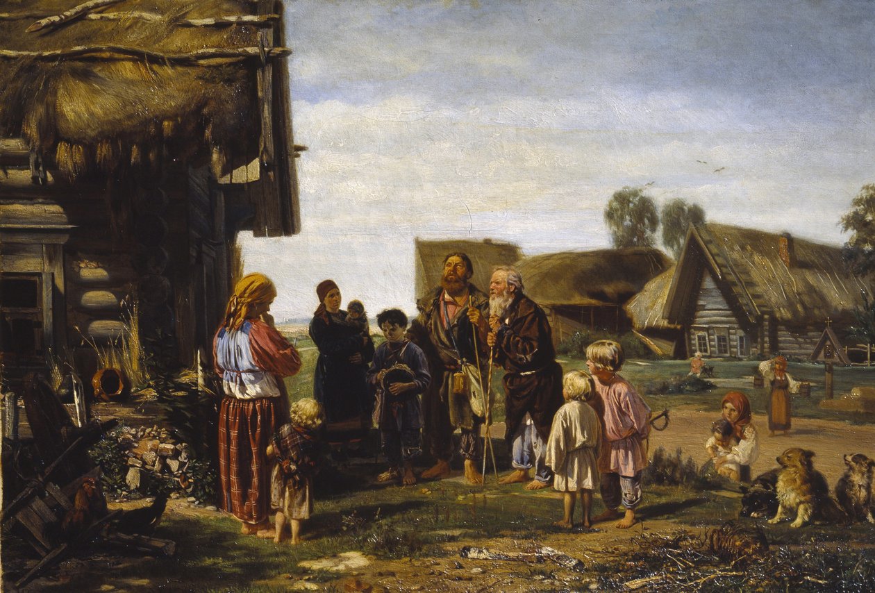 Les pèlerins - Illarion Mikhailovich Pryanishnikov