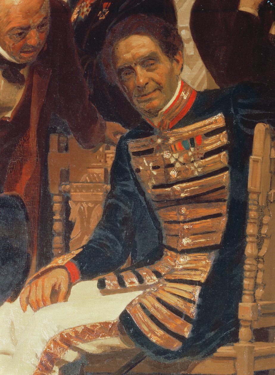 Comte Aleksei Lvov (1798-1870), de Compositeurs slaves, années 1890 (détail) - Ilya Efimovich Repin