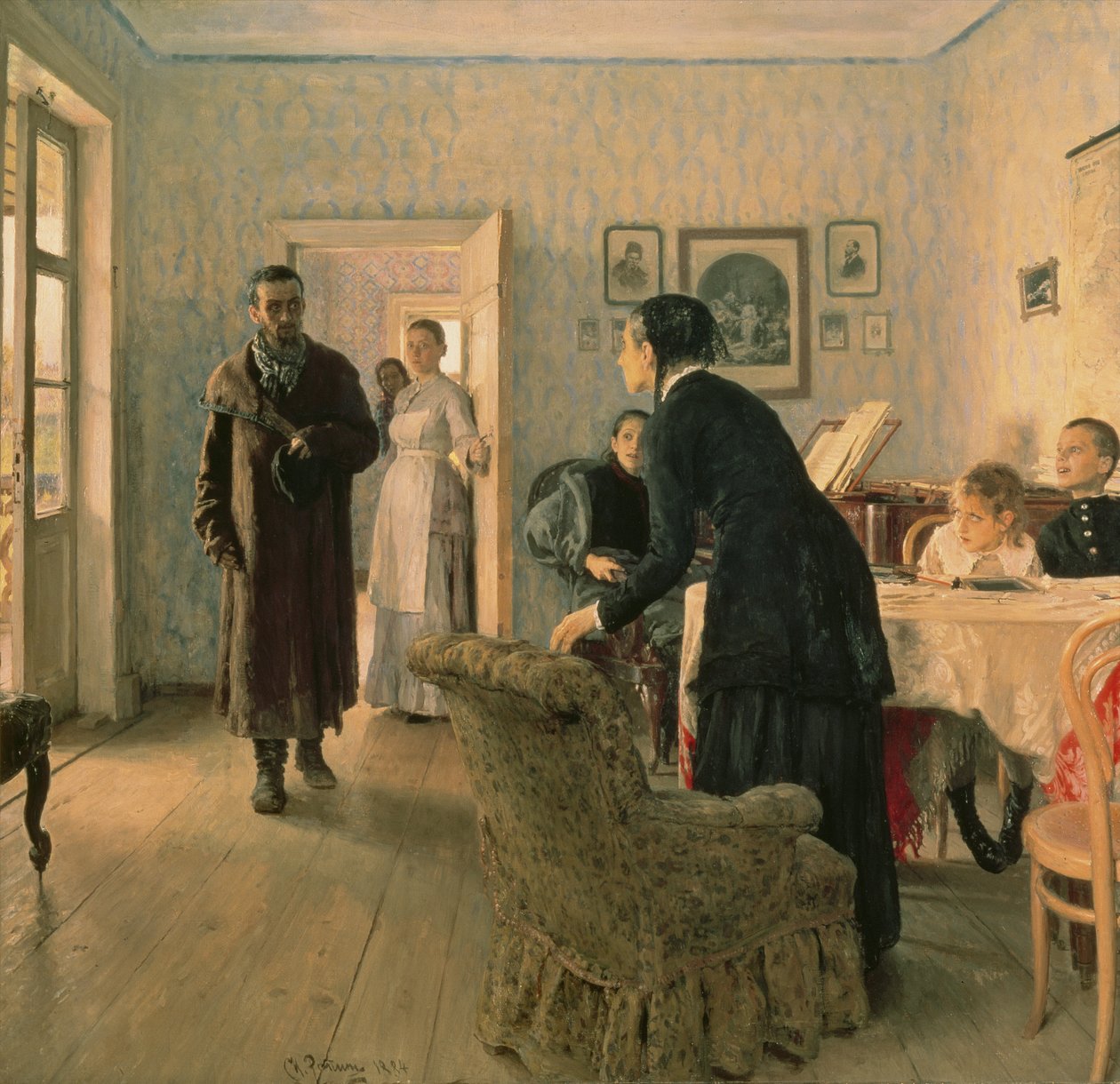 Inattendu, 1884-88 - Ilya Efimovich Repin