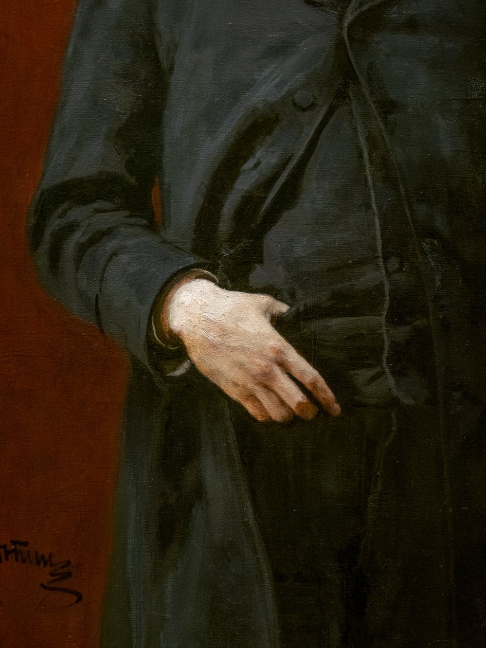 Alexandre Glazounov (détail) - Ilya Efimovich Repin