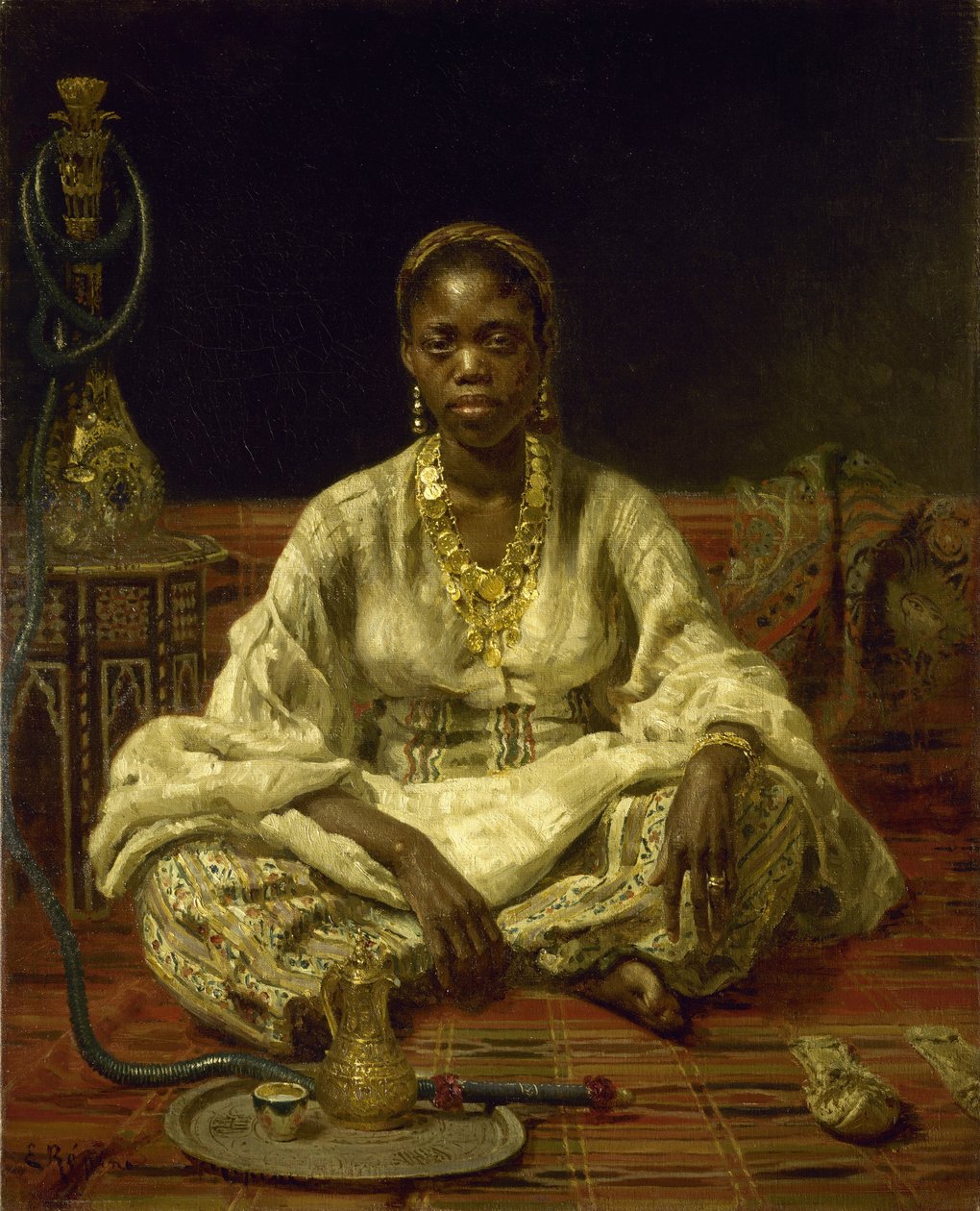 Femme noire, 1875-1876 - Ilya Efimovich Repin