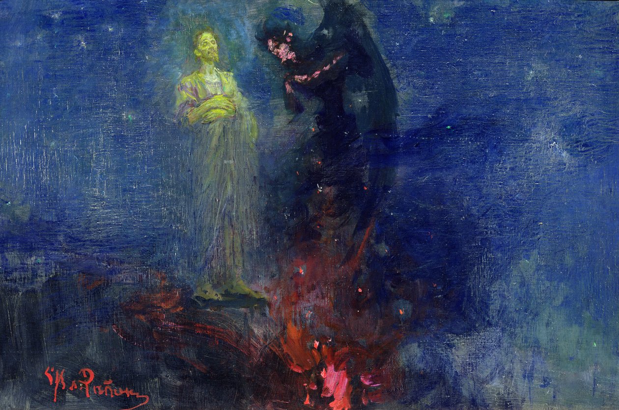 Arrière Satan ! - Ilya Efimovich Repin