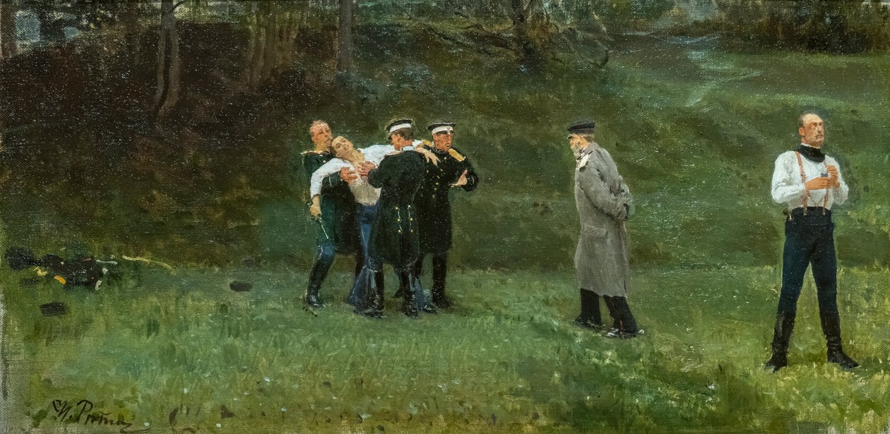 Le Duel - Ilya Efimovich Repin