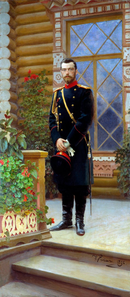 Tsar Nicolas II de Russie - Ilya Efimovich Repin