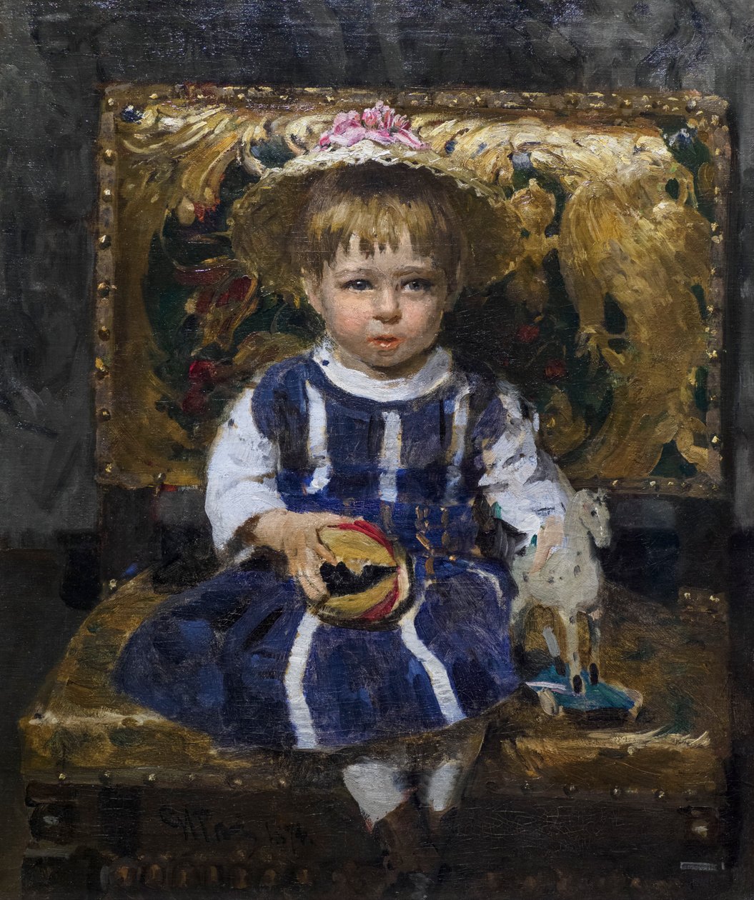 Véra Repine enfant - Ilya Efimovich Repin