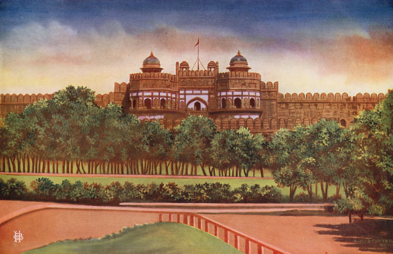 Delhi Gate, Agra Fort (colour photo) - Indian photographer