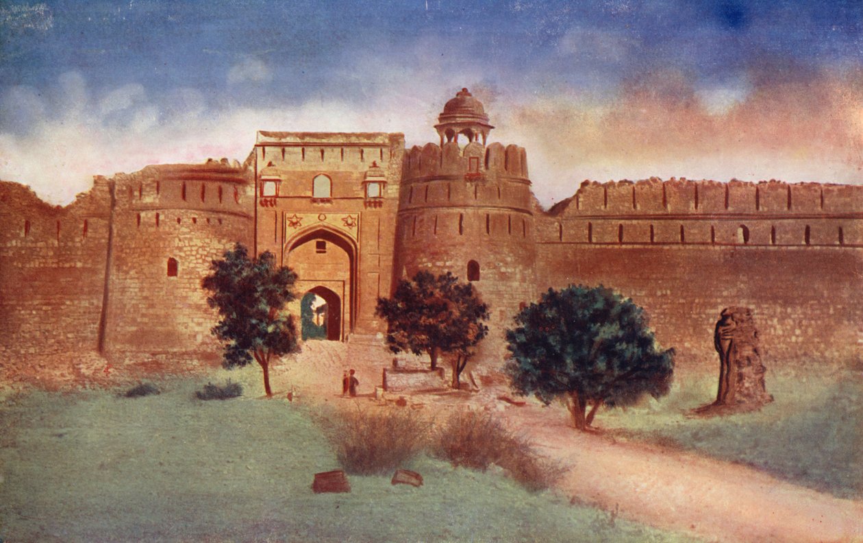 Purana Killa, Old Fort (photo couleur) - Indian photographer