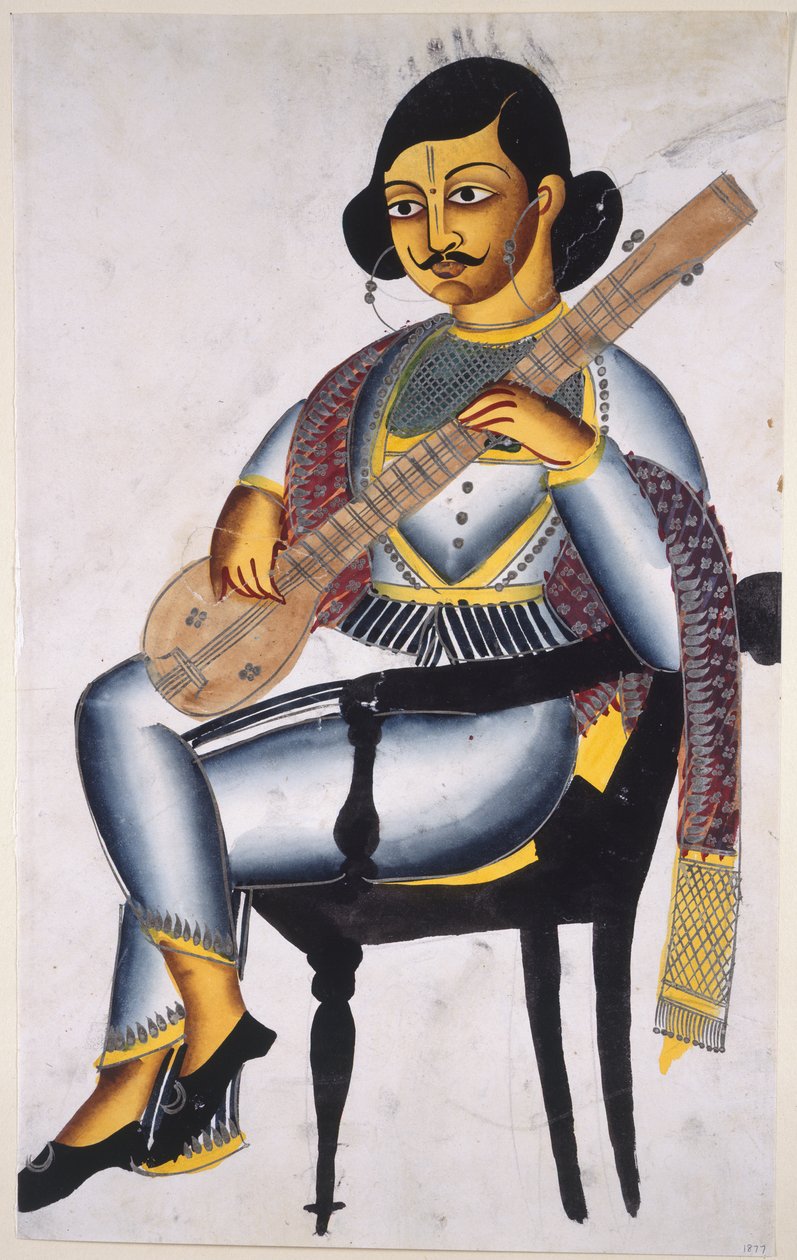 Un musicien bengali - Indian School