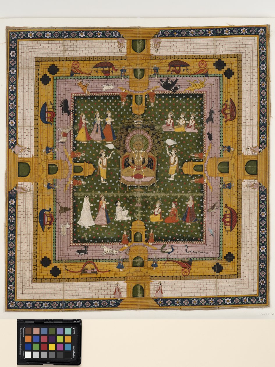 Un Jina en trône - Indian School