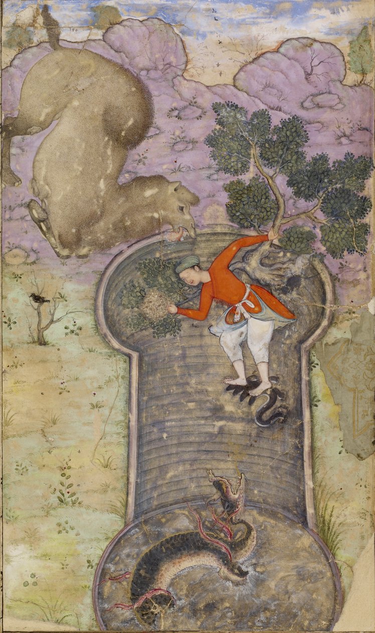 Illustration de "Anv?r-i Suhayl?" - Indian School