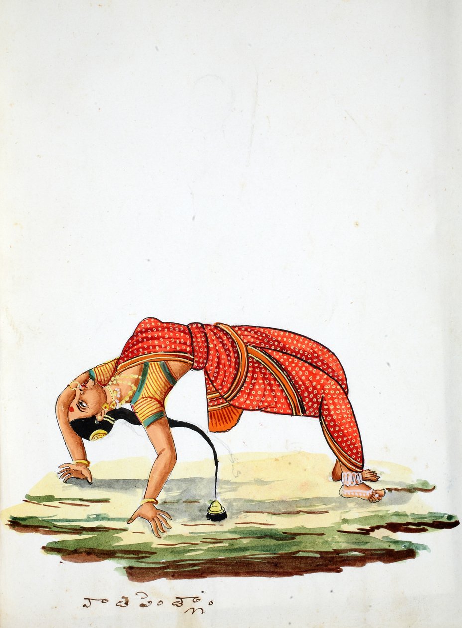 Femme indienne dansant - Indian School
