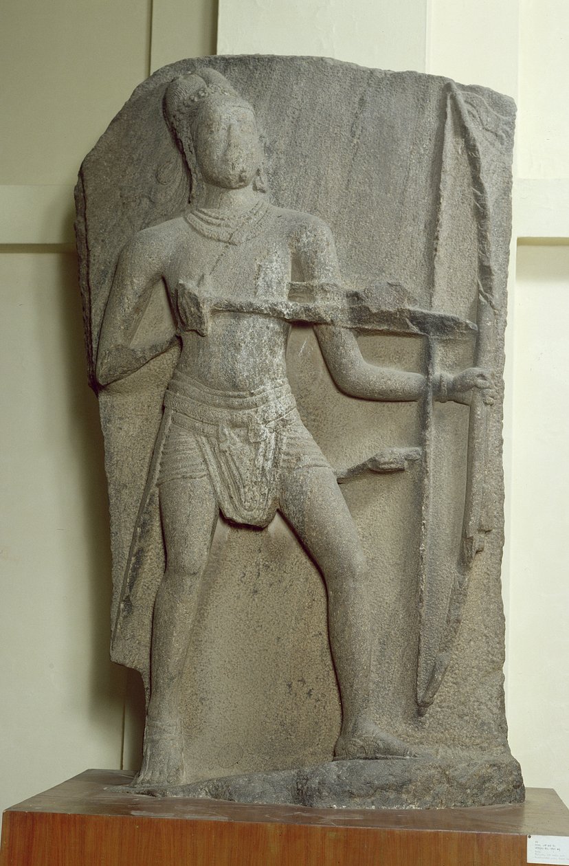 Rama, Kanchipuram, Tamil Nadu, dynastie Pallava - Indian School