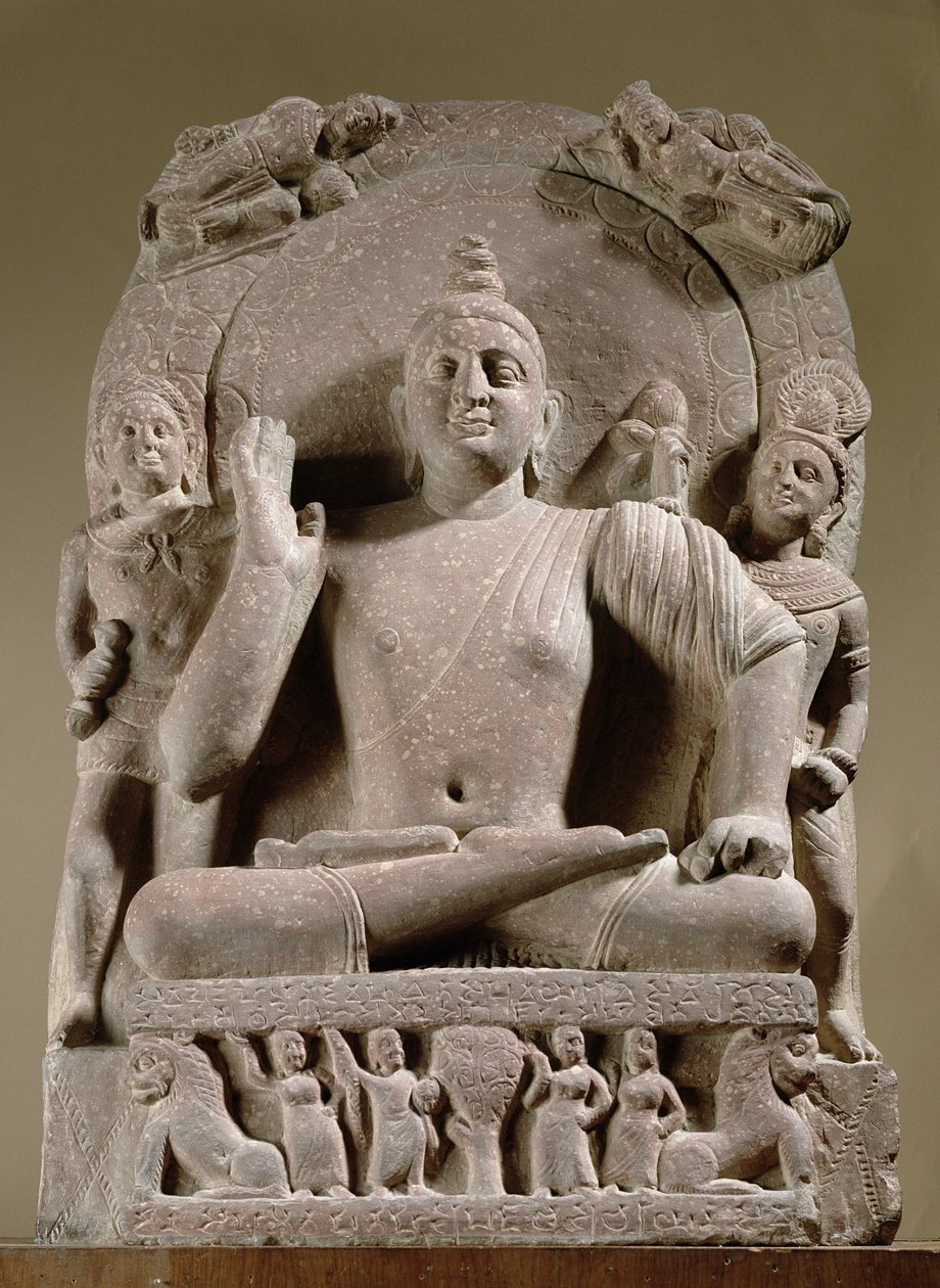 Bodhisattva assis, Mathura - Indian School