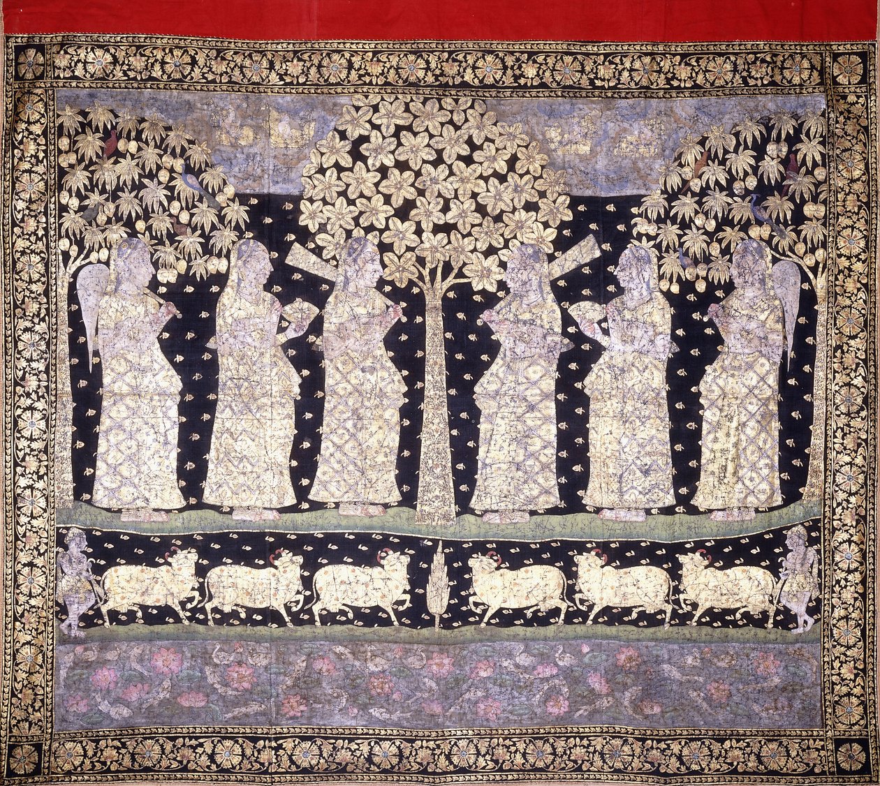 Six Gopis - Indian School