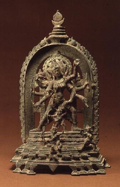 Tirthankara Parsvanatha, Maitraka, Akota, Gujarat (bronze) - Indian School