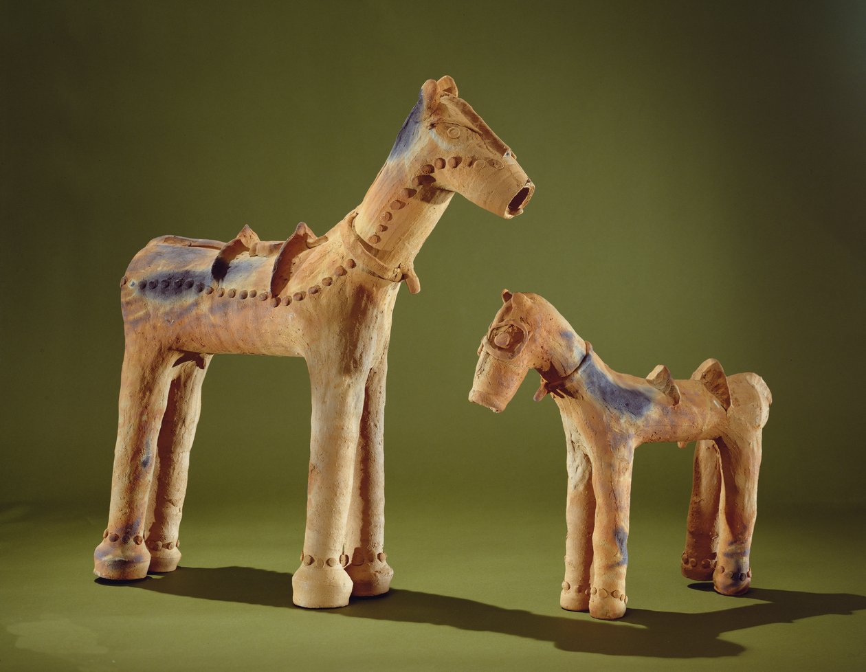 Chevaux en modèle, c.2000 av. J.-C. - Indo Aryan School