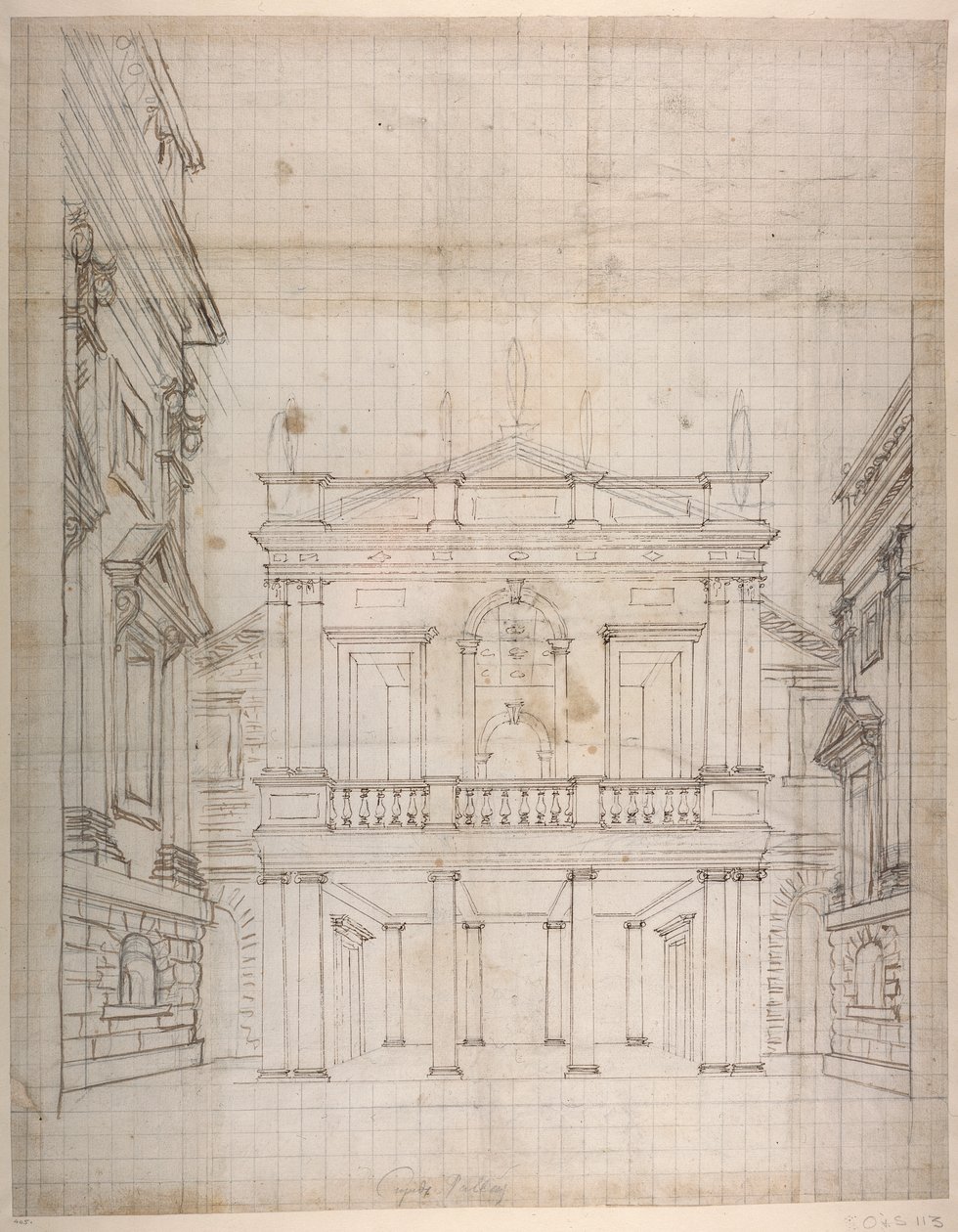 Palais de Cupidon, vers 1619-23 - Inigo Jones