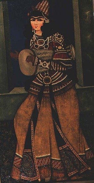 Danseur avec un tambour - Iranian School