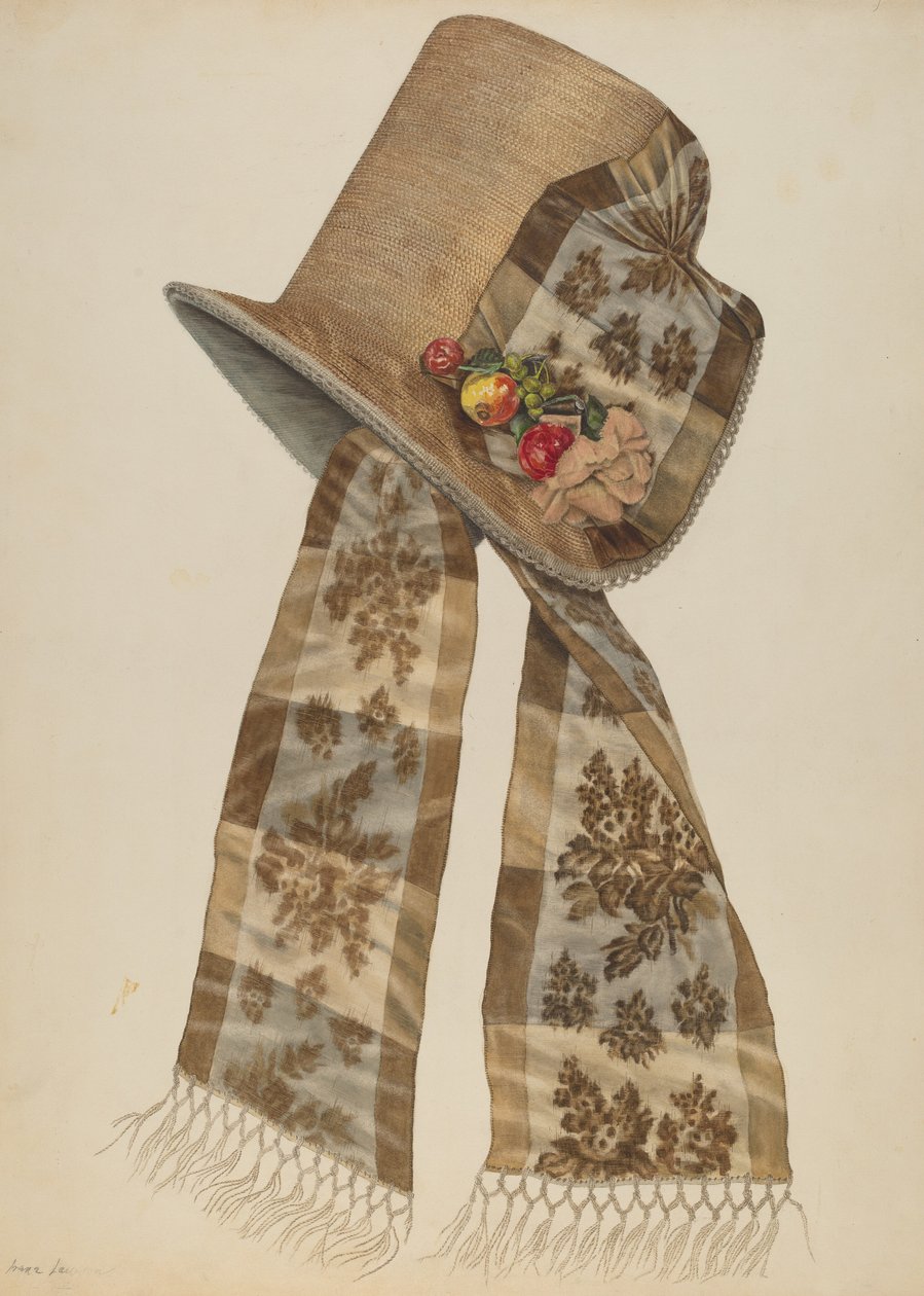 Bonnet "Poke" - Irene Lawson