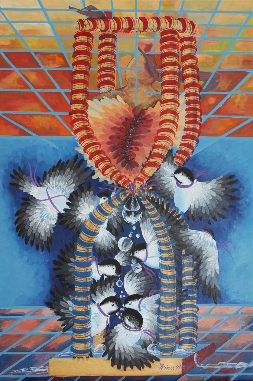 Gouttelettes Mésanges, 2015 - Irina Corduban