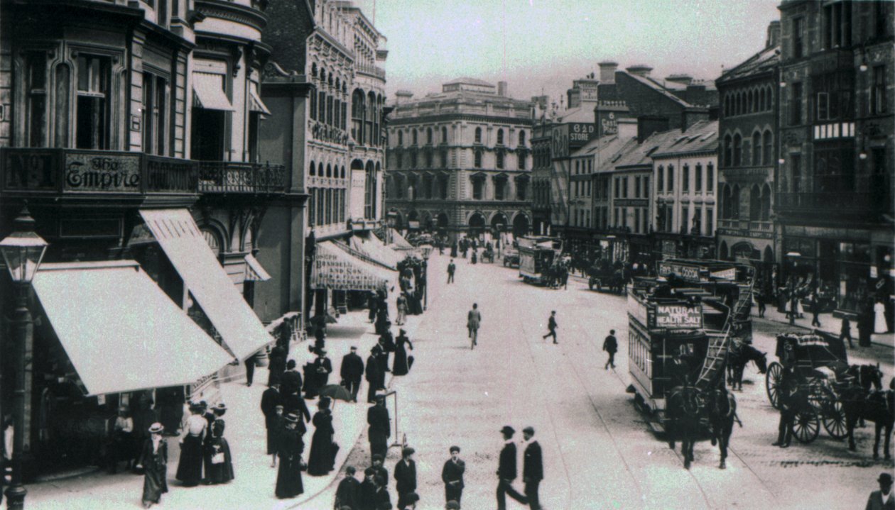 Place du Château, Belfast, vers 1902 - Irish Photographer