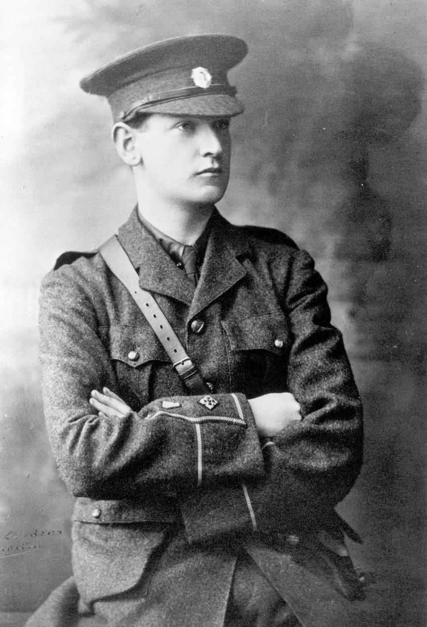 Michael Collins (1890-1922) en uniforme de l