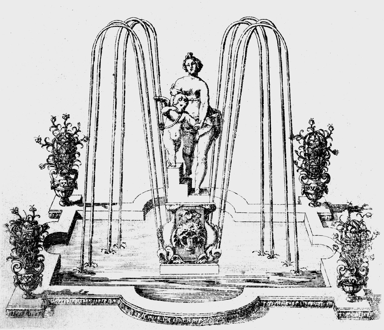 Conception de fontaine de 