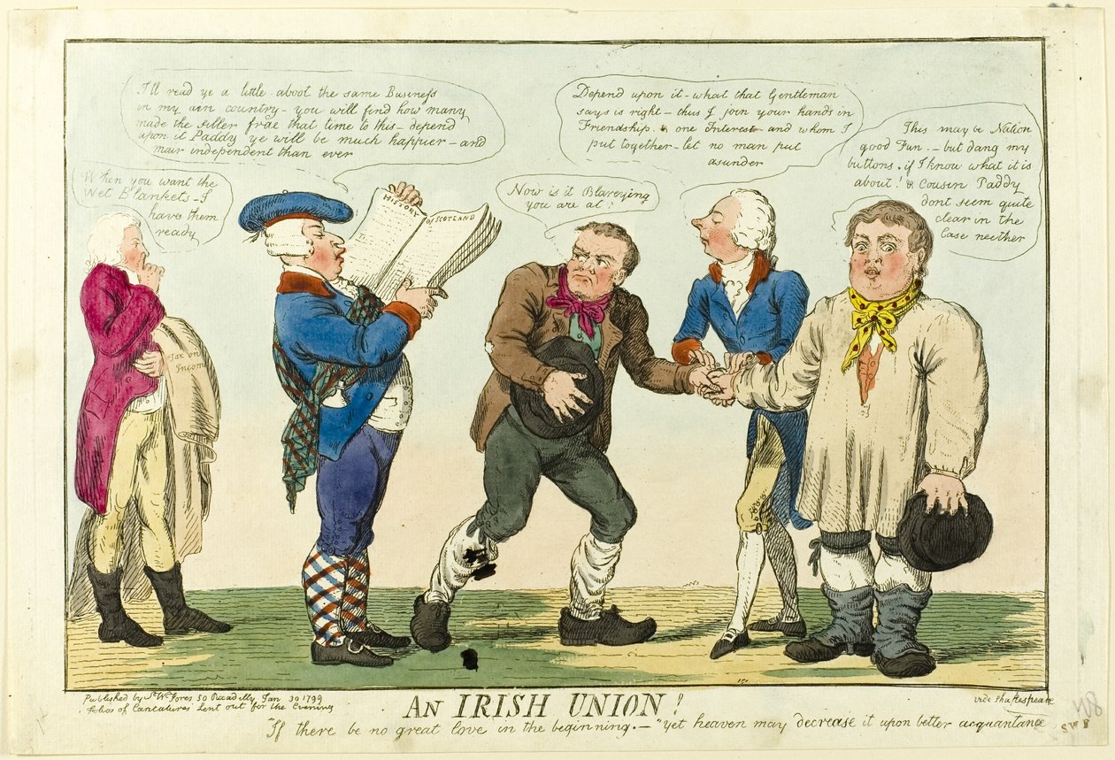 Une Union irlandaise ! - Isaac Cruikshank