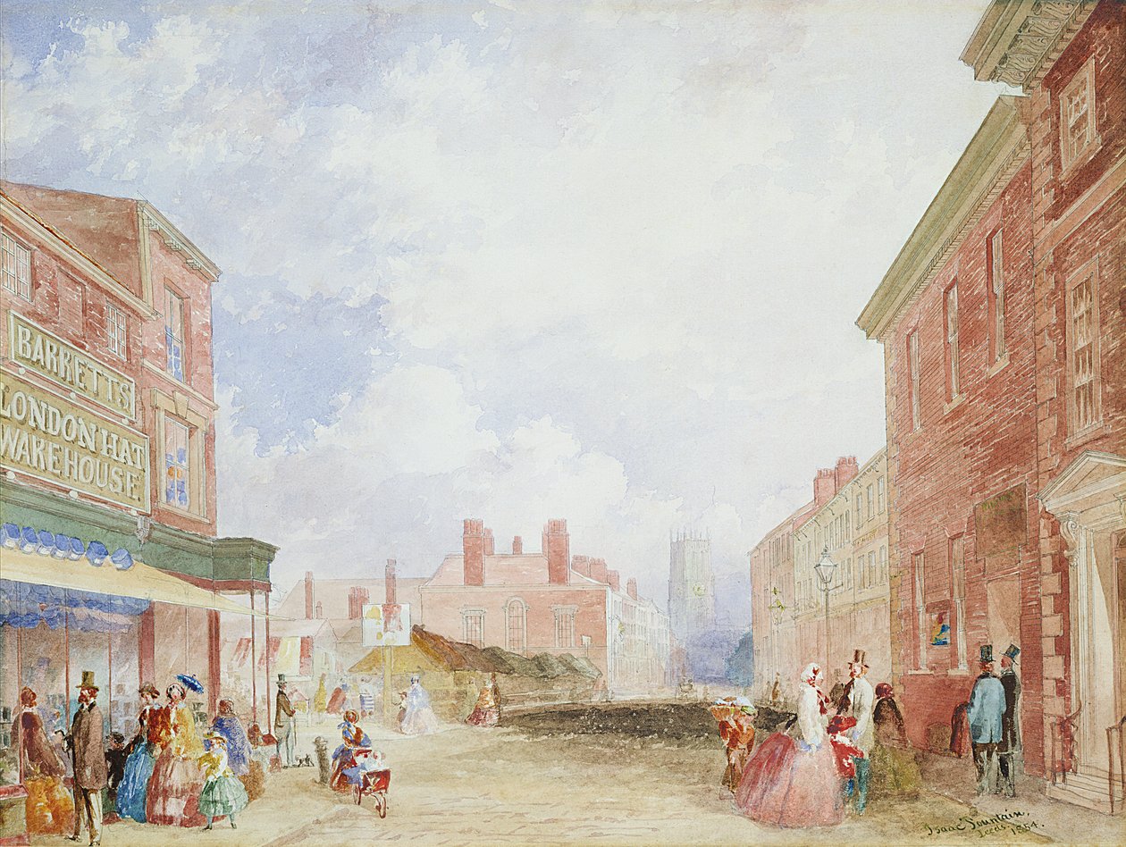Vue de Kirkgate, Leeds - Isaac Fountain
