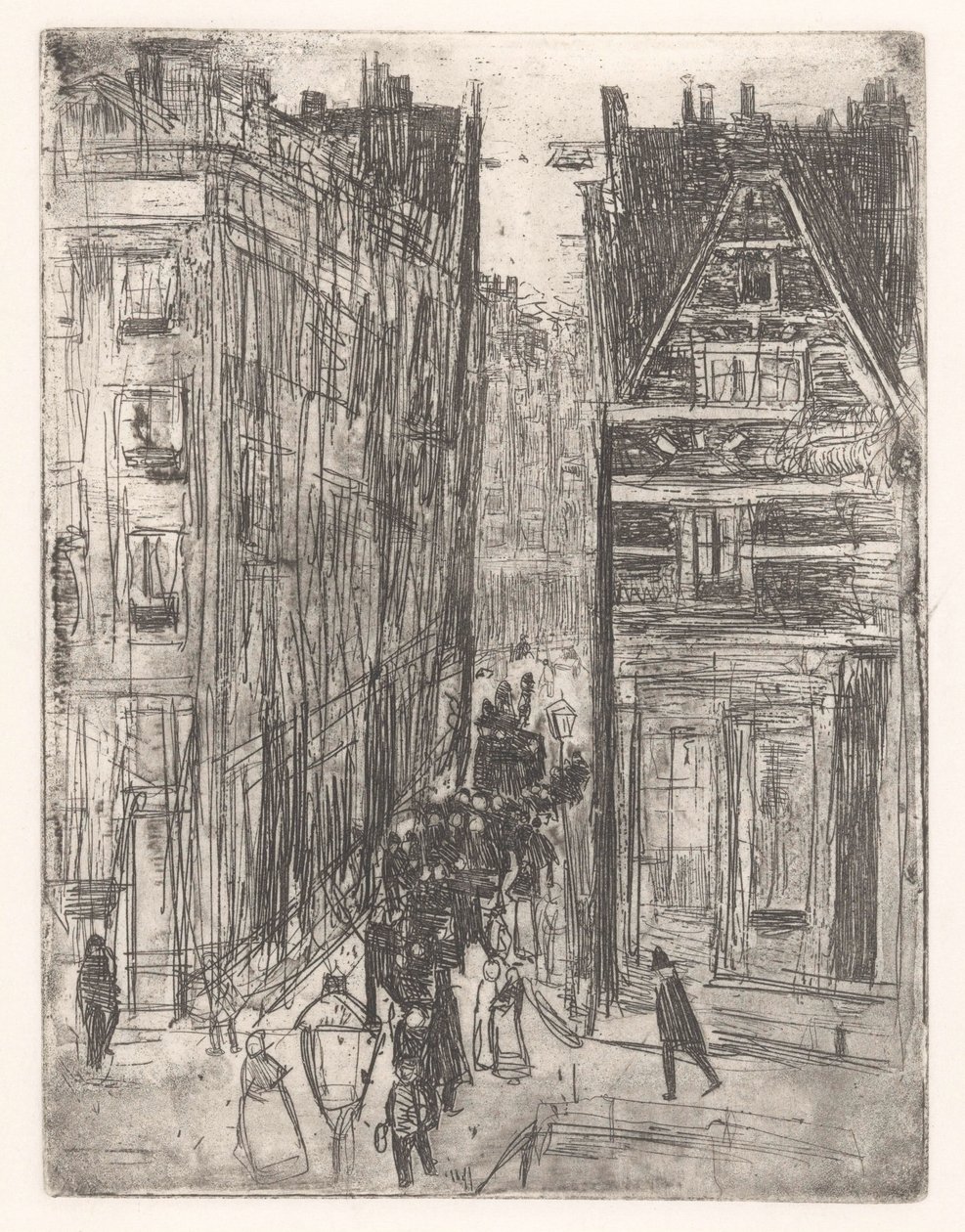 Gasthuismolensteeg à Amsterdam - Isaac Israels