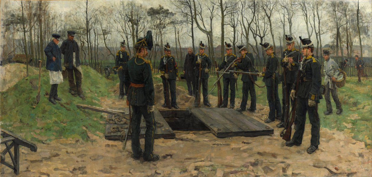 Funérailles militaires - Isaac Israels