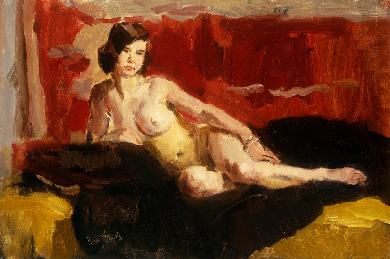 Nu allongé - Isaac Israels