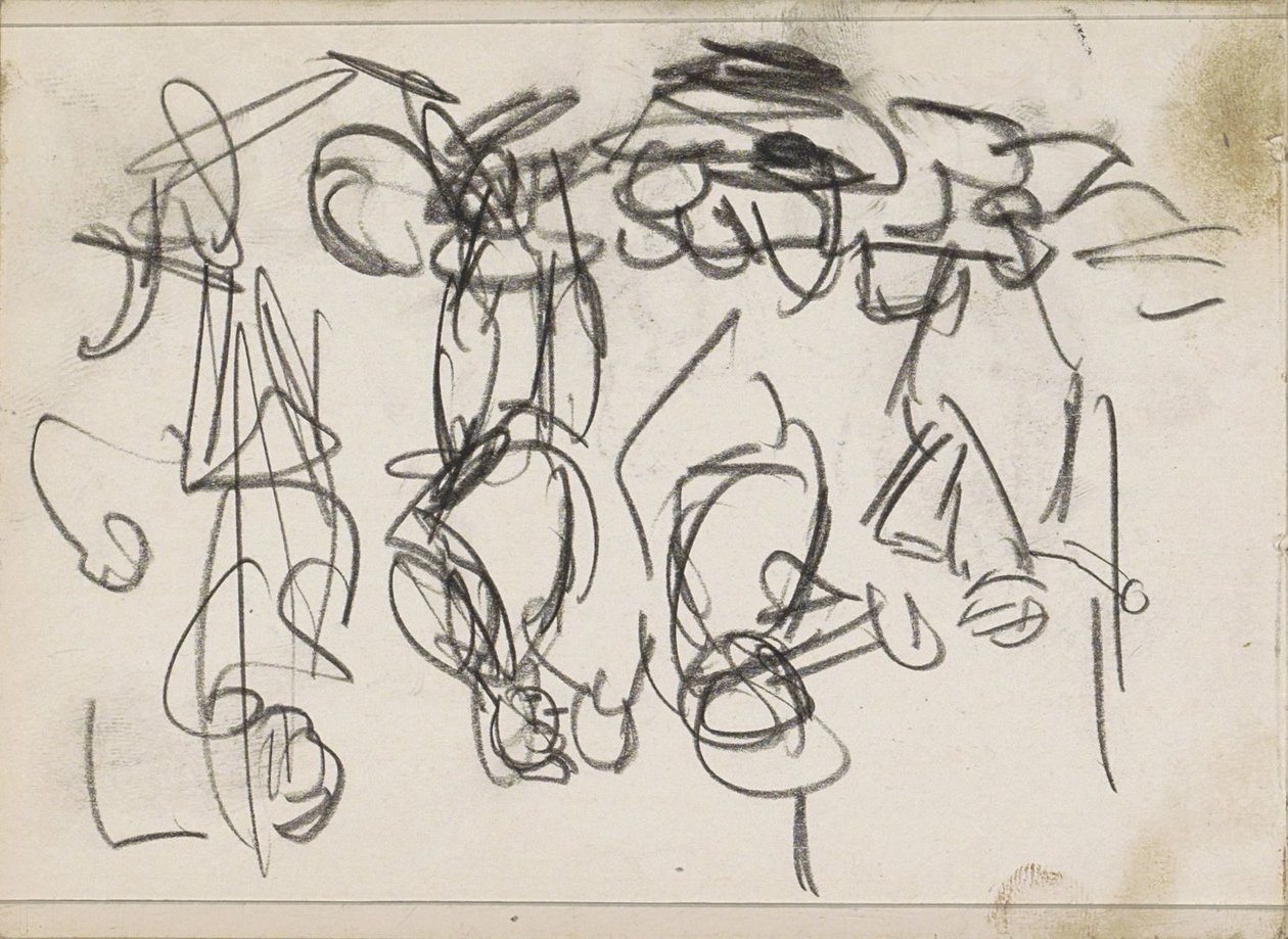 Figures debout - Isaac Israels