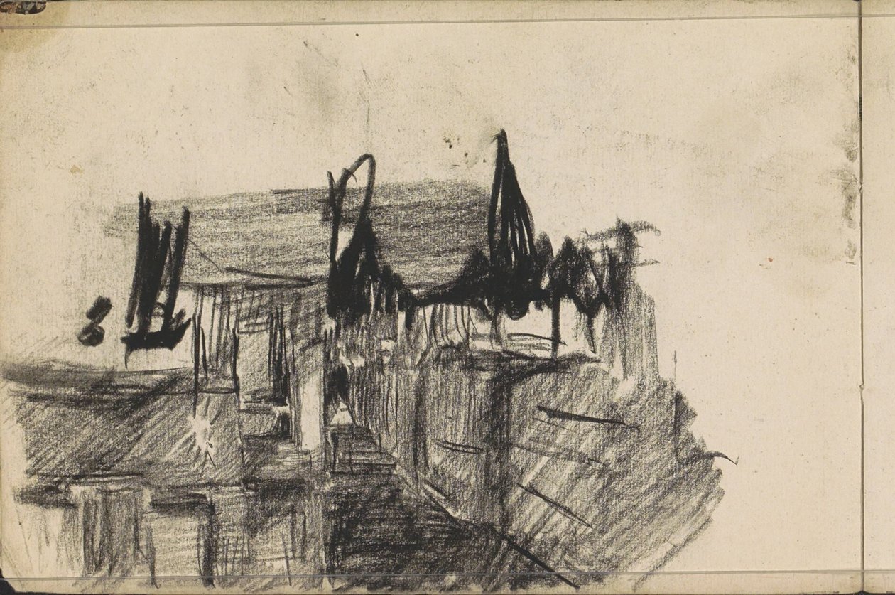 Vue de rue avec des figures - Isaac Israels