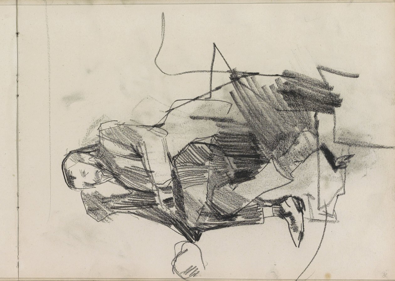Homme assis - Isaac Israels